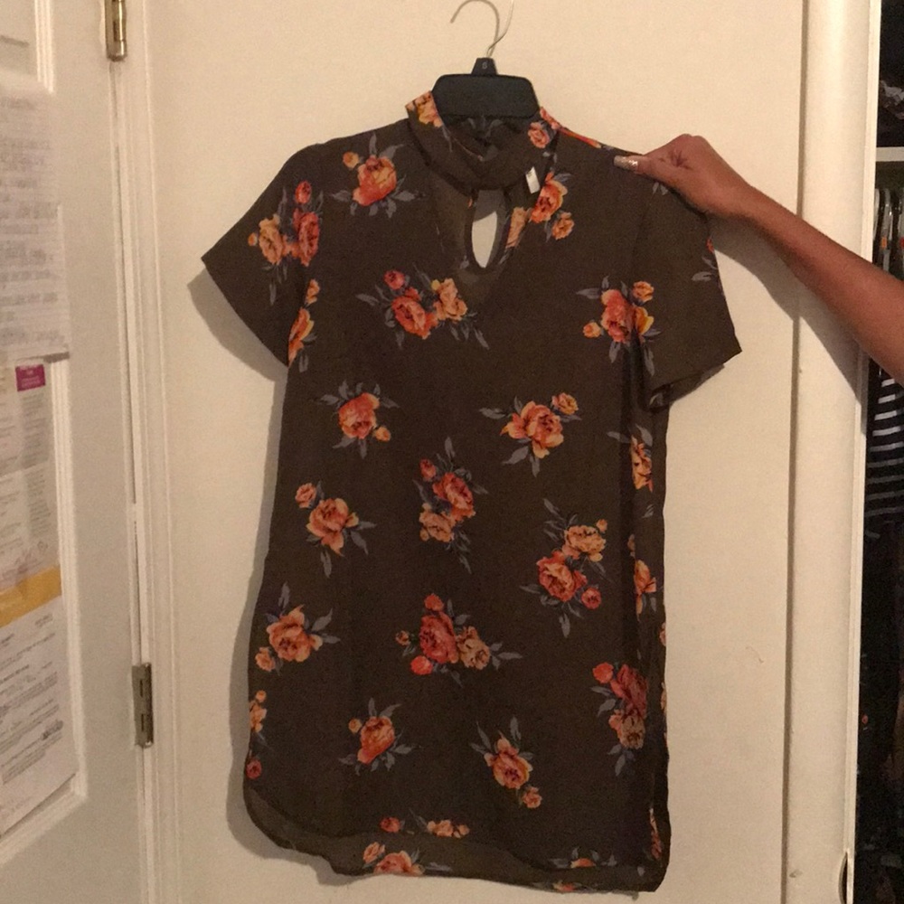 Tunic neckline dress shirt by Truth # NYC